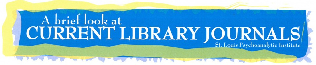 Current Library Journals masthead